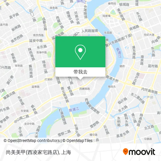尚美美甲(西凌家宅路店)地图
