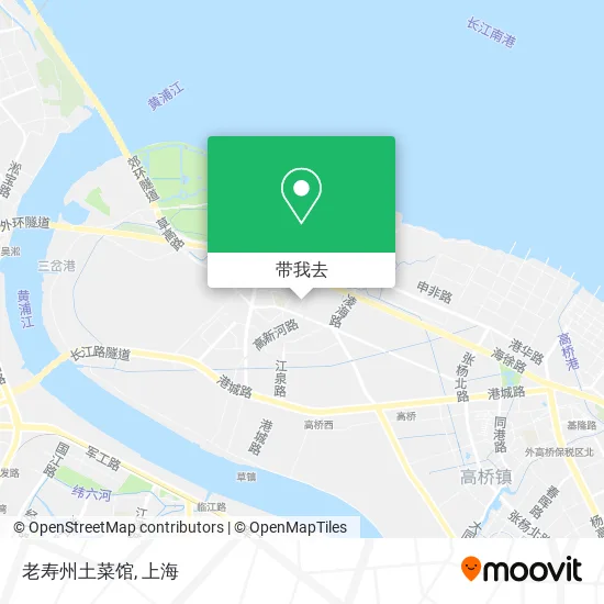 老寿州土菜馆地图