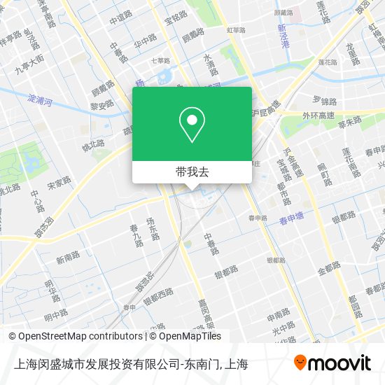 上海闵盛城市发展投资有限公司-东南门地图