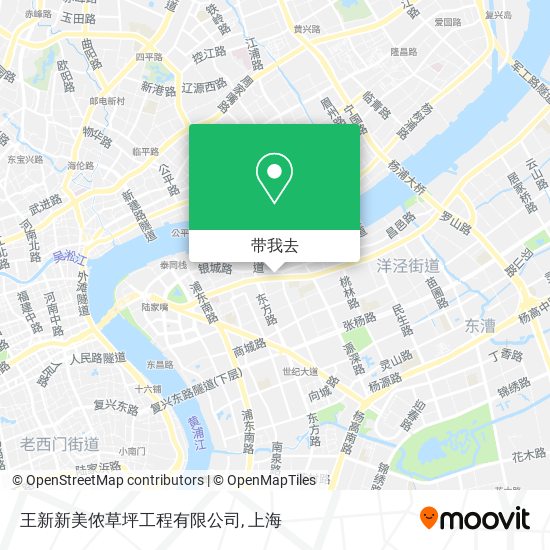 王新新美侬草坪工程有限公司地图