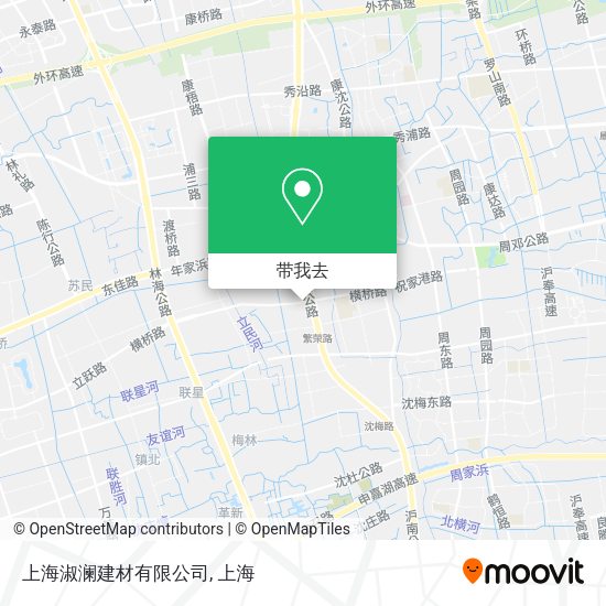上海淑澜建材有限公司地图