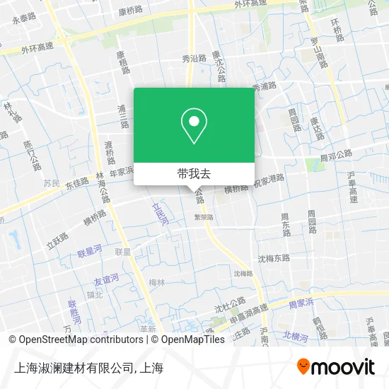 上海淑澜建材有限公司地图