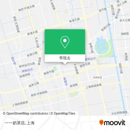 一一奶茶店地图