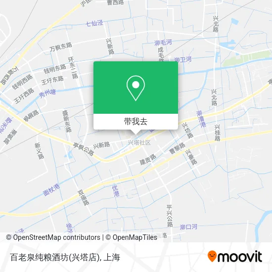 百老泉纯粮酒坊(兴塔店)地图