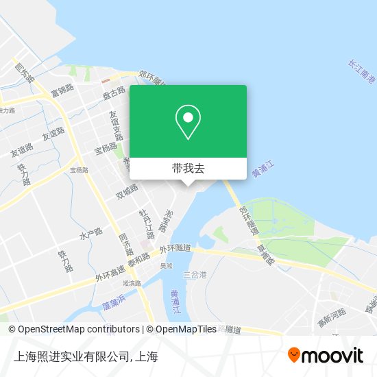 上海照进实业有限公司地图