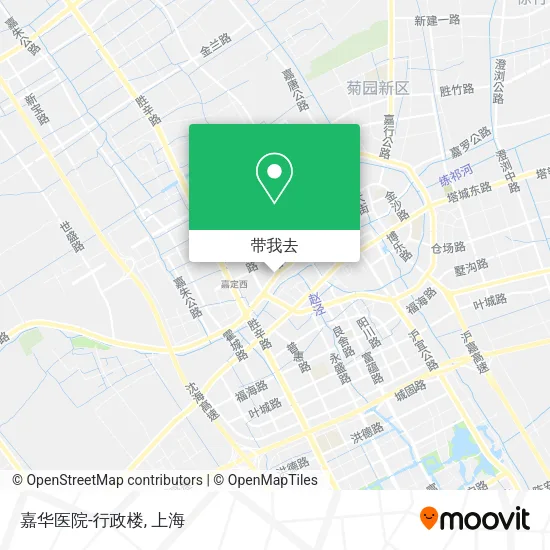 嘉华医院-行政楼地图