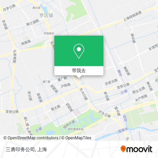 三勇印务公司地图