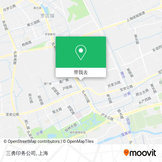 三勇印务公司地图