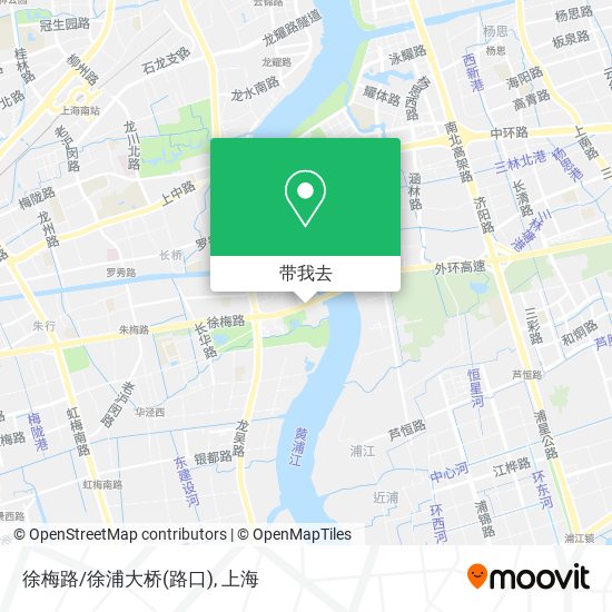 徐梅路/徐浦大桥(路口)地图
