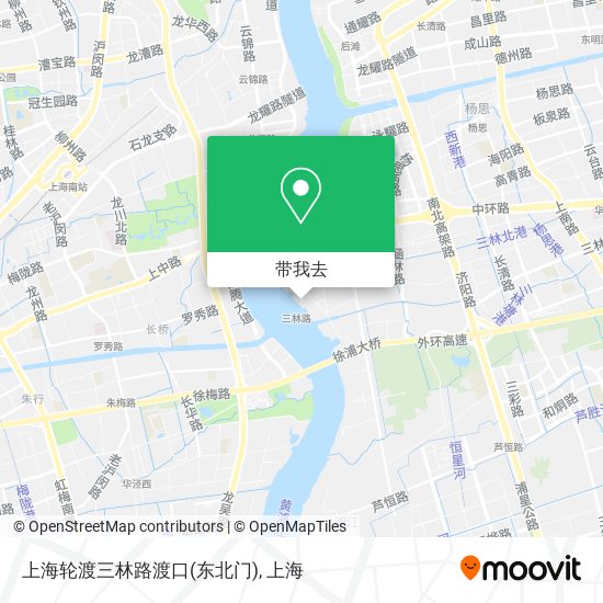 上海轮渡三林路渡口(东北门)地图