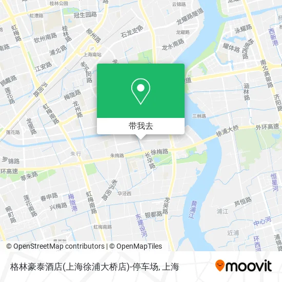 格林豪泰酒店(上海徐浦大桥店)-停车场地图