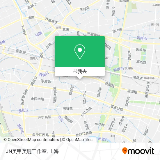 JN美甲美睫工作室地图