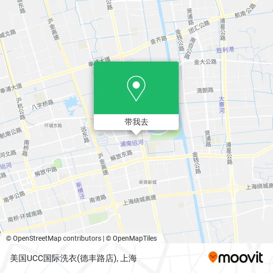 美国UCC国际洗衣(德丰路店)地图