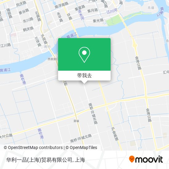 华利一品(上海)贸易有限公司地图