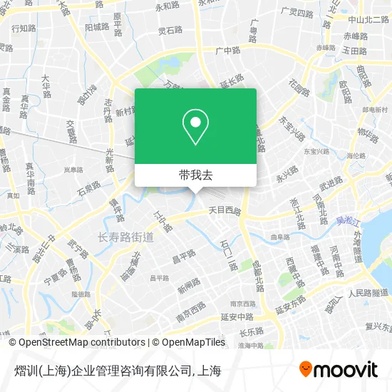 熠训(上海)企业管理咨询有限公司地图