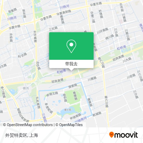 外贸特卖区地图
