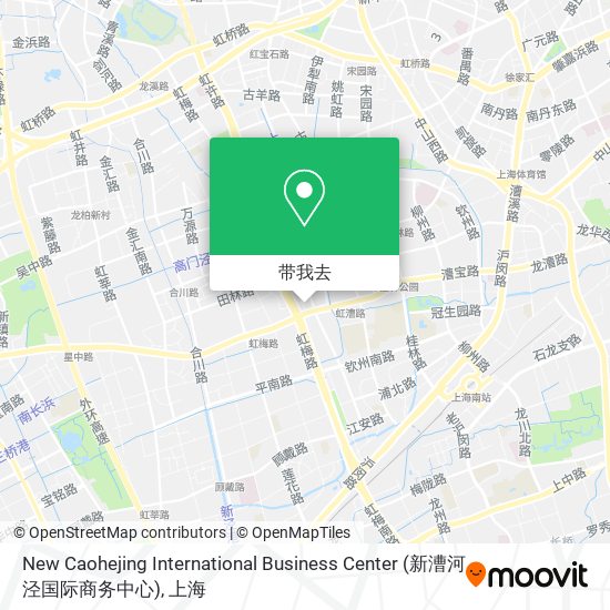 New Caohejing International Business Center (新漕河泾国际商务中心)地图