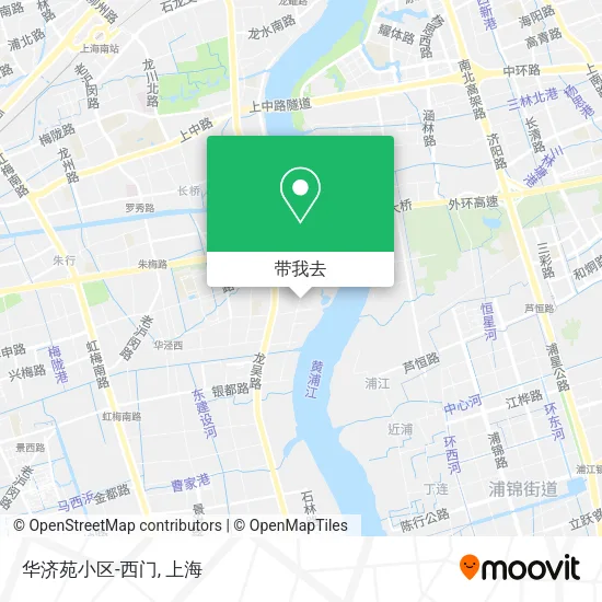华济苑小区-西门地图