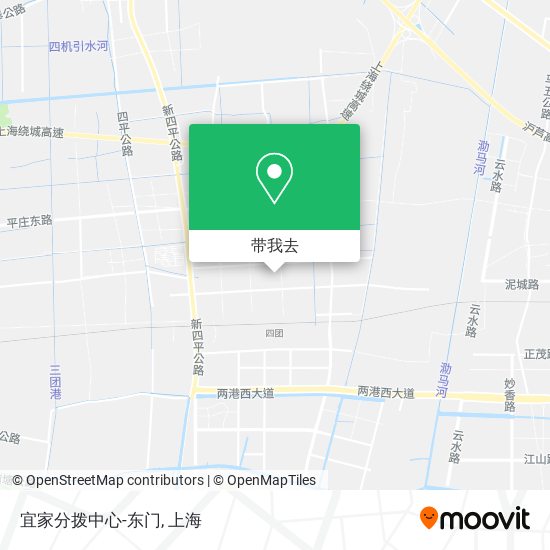 宜家分拨中心-东门地图