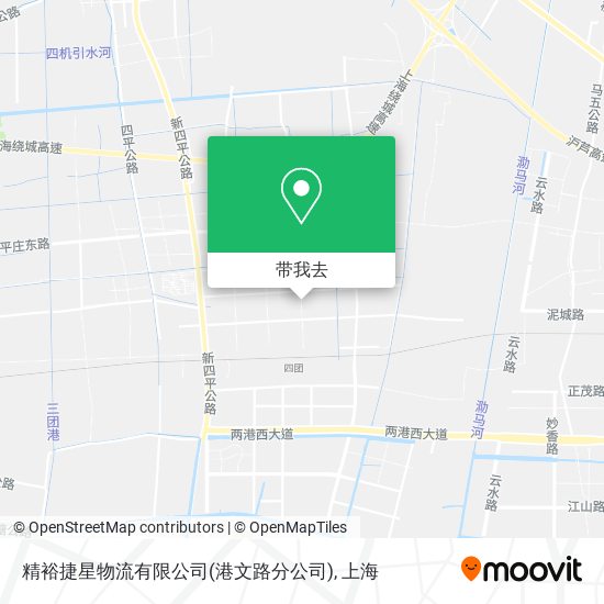 精裕捷星物流有限公司(港文路分公司)地图