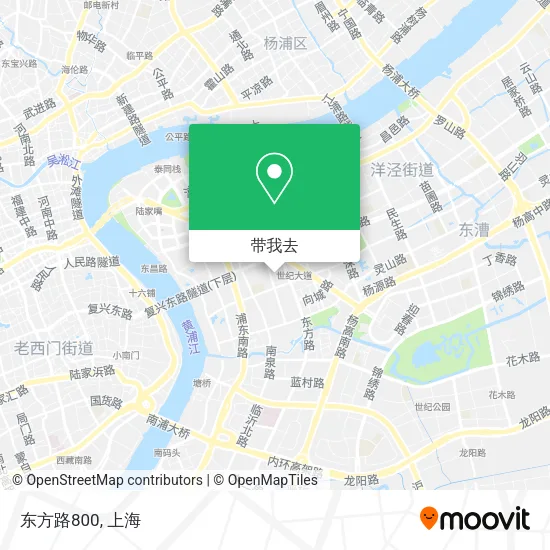 东方路800地图