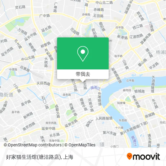 好家猫生活馆(塘沽路店)地图