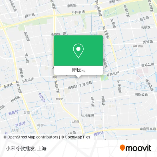 小宋冷饮批发地图