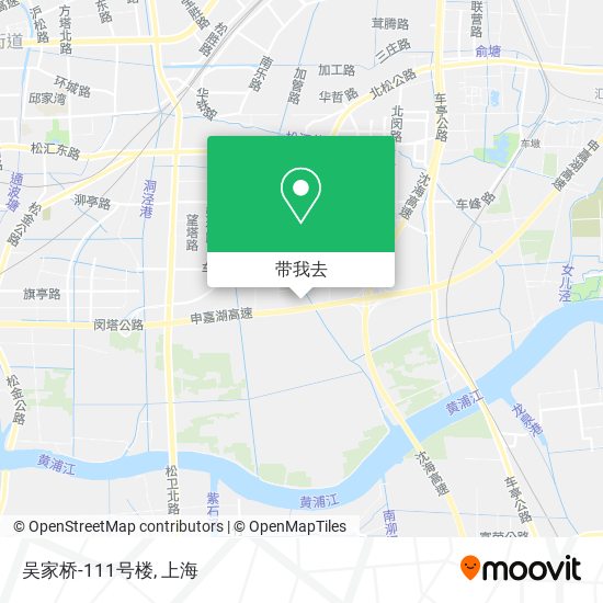 吴家桥-111号楼地图