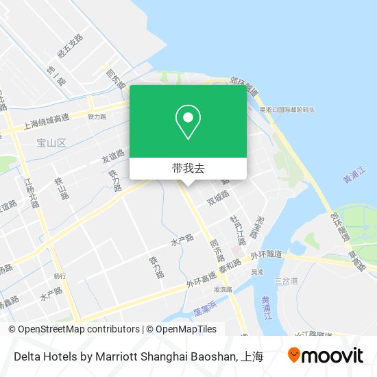 Delta Hotels by Marriott Shanghai Baoshan地图