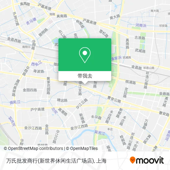 万氏批发商行(新世界休闲生活广场店)地图