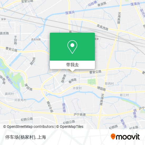 停车场(杨家村)地图