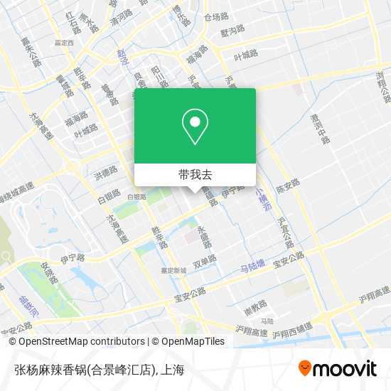 张杨麻辣香锅(合景峰汇店)地图