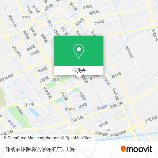 张杨麻辣香锅(合景峰汇店)地图