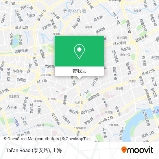 Tai'an Road (泰安路)地图