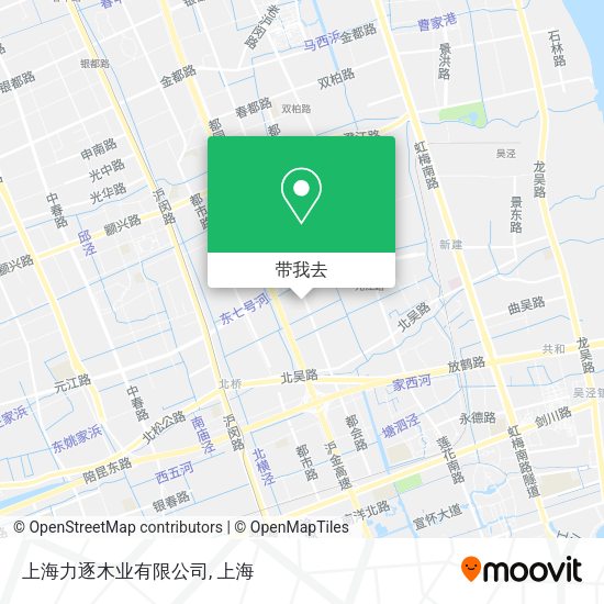 上海力逐木业有限公司地图