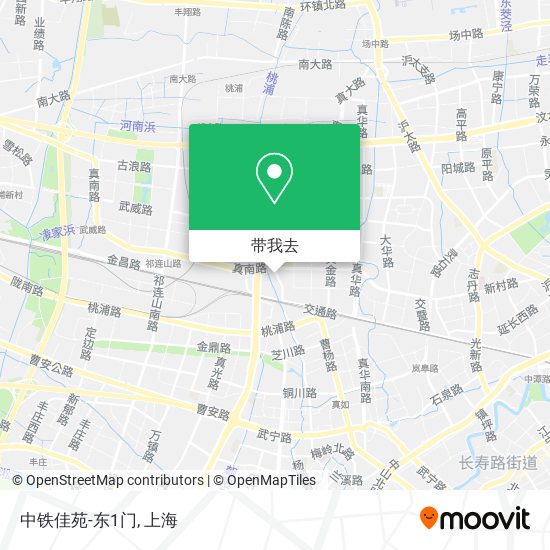 中铁佳苑-东1门地图