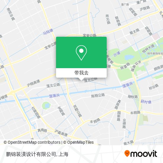 鹏锦装潢设计有限公司地图