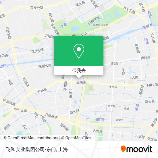 飞和实业集团公司-东门地图