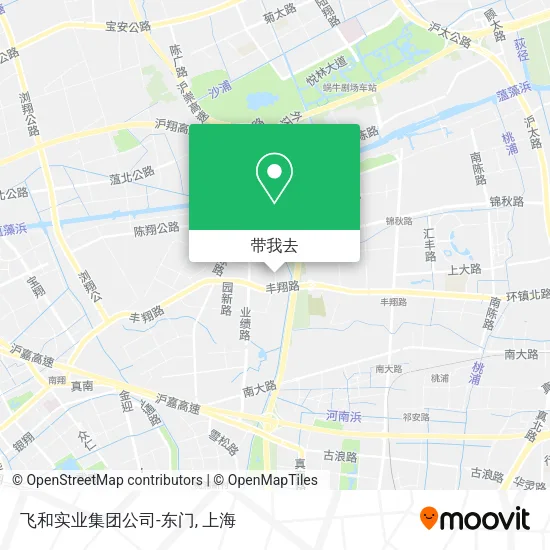 飞和实业集团公司-东门地图