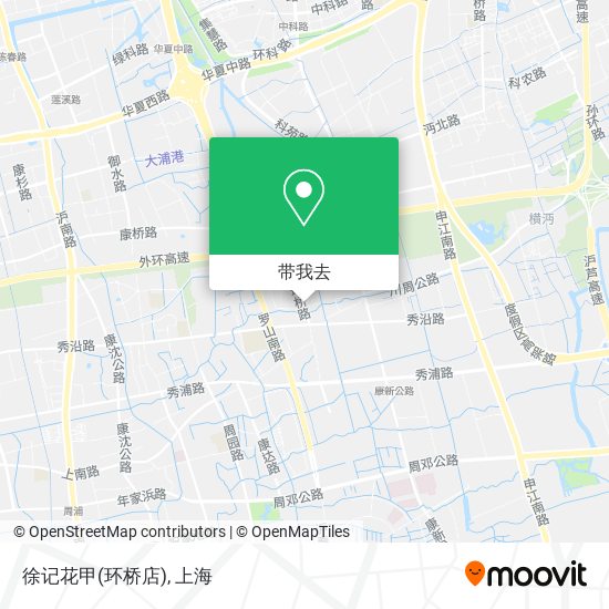 徐记花甲(环桥店)地图