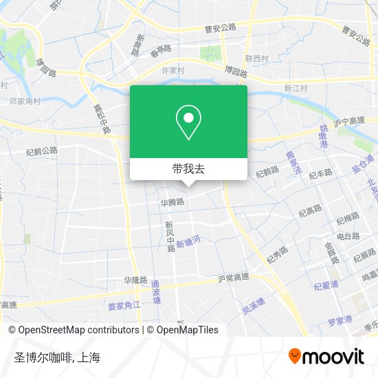 圣博尔咖啡地图