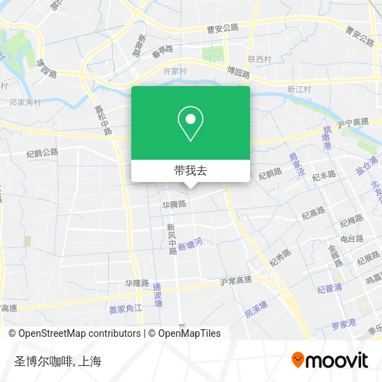 圣博尔咖啡地图