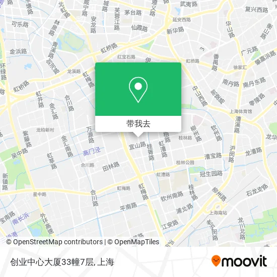 创业中心大厦33幢7层地图