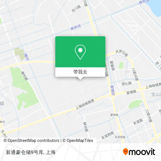 新通豪仓储9号库地图
