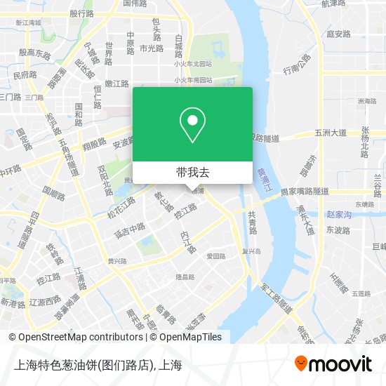 上海特色葱油饼(图们路店)地图