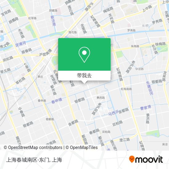 上海春城南区-东门地图