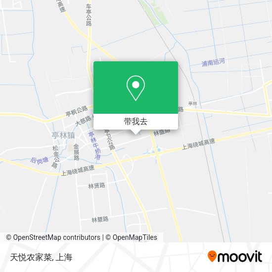 天悦农家菜地图