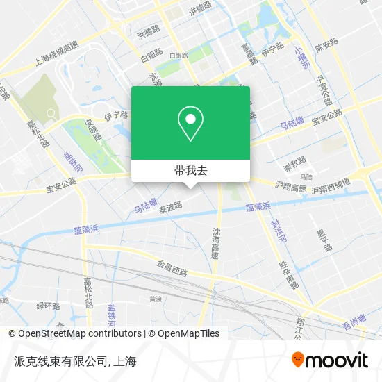 派克线束有限公司地图