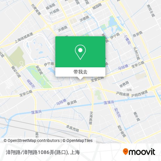 漳翔路/漳翔路1086弄(路口)地图
