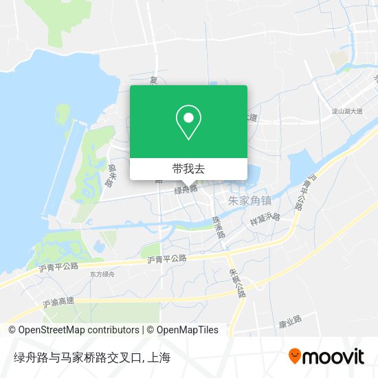 绿舟路与马家桥路交叉口地图